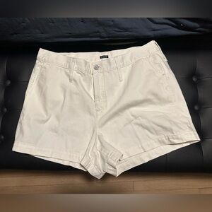 J. Crew White Denim Shorts